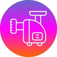 Meat Grinder Vector Icon Design