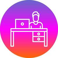 Workplace Vector Icon Design