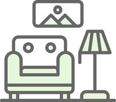 Lounge Vector Icon Design