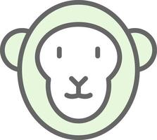 Monkey Vector Icon Design