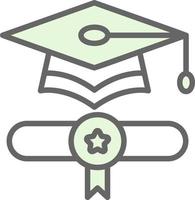 Graduation Vector Icon Design