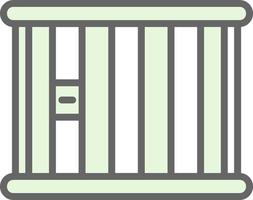 Jail Vector Icon Design