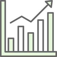 Bar CHart Vector Icon Design