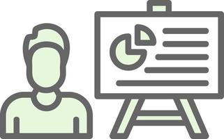 Presentation Vector Icon Design