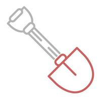 Shovel icon, suitable for a wide range of digital creative projects. Happy creating. vector