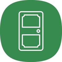 Door Vector Icon Design