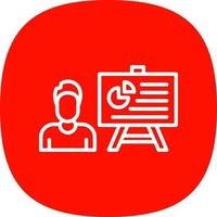 Presentation Vector Icon Design