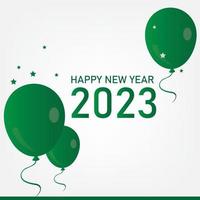 PVector Illustration of Happy New Year. Simple and Elegant Design vector