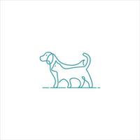 dog and cat simple logo design vector