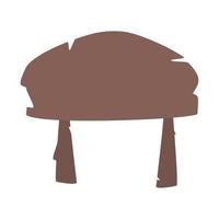 blank wooden boards vector