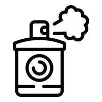 Care spray icon outline vector. Clean disinfect vector