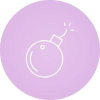 Exploding Cannon Ball Vector Icon