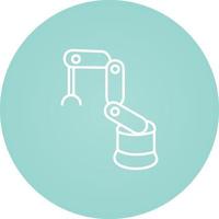 Industrial Robot Vector Icon