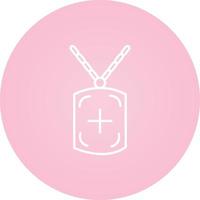 Militrary Chain Vector Icon