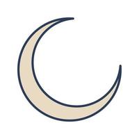 New Moon Vector Icon