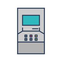 ATM Machine Vector Icon