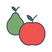 icono de vector de frutas