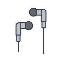 Earphones Vector Icon