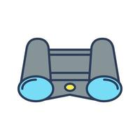 Binoculars Vector Icon