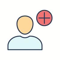 Create User Vector Icon