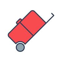 Luggage Vector Icon