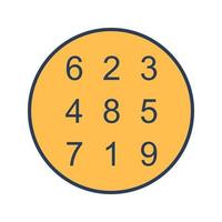 Number Theory Vector Icon