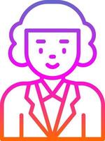 Judge Vector Icon Design