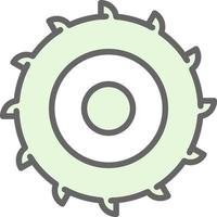 Circular Saw Vector Icon Design