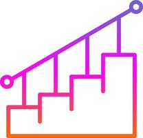 Staircase Vector Icon Design