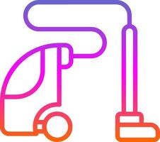 Vacuum Cleaner Vector Icon Design