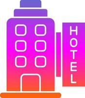 Hotel Vector Icon Design