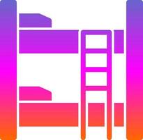 Bunk Vector Icon Design