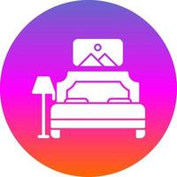 Bedroom Vector Icon Design