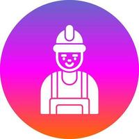 Builder Vector Icon Design