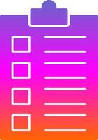 Tasks Vector Icon Design