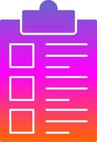 Clipboard Vector Icon Design