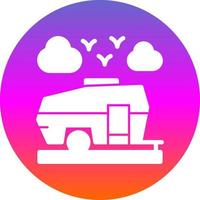 Caravan Vector Icon Design