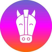 diseño de icono de vector de caballo