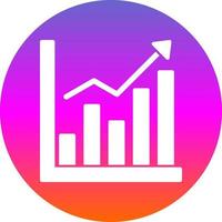 Bar CHart Vector Icon Design