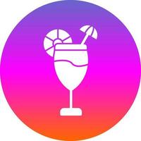 Cocktail Vector Icon Design