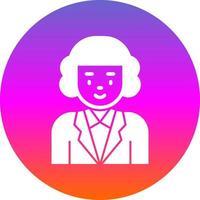 Judge Vector Icon Design