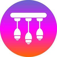 Chandelier Vector Icon Design