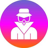 diseño de icono de vector de detective