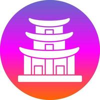 Temple Vector Icon Design