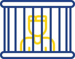 Prisoner Vector Icon Design