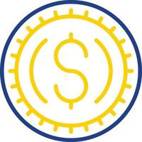 Coin Vector Icon Design