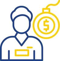 Debt Vector Icon Design
