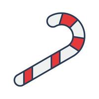 Candy Stick Line Filled Icon vector