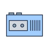 Tape Recorder Vector Icon