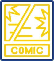 Comic Book Vector Icon Design